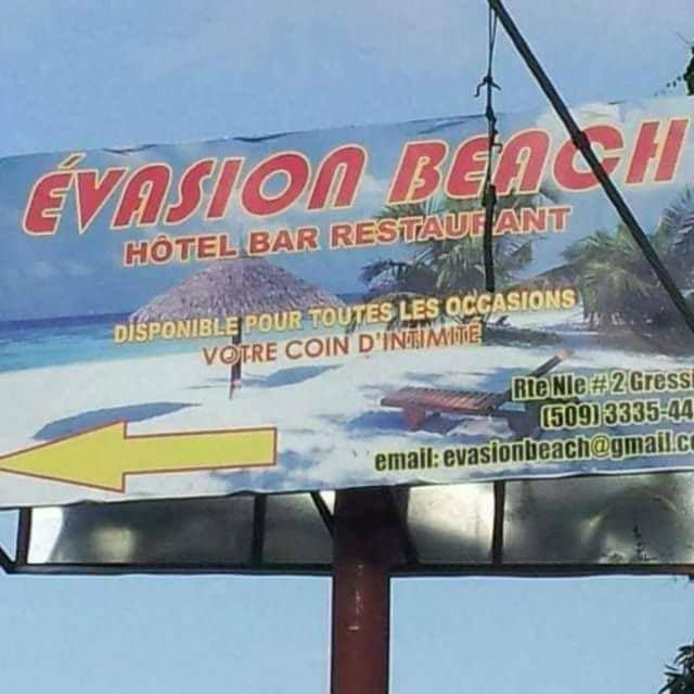 Evasion Beach Hotel Gressier エクステリア 写真